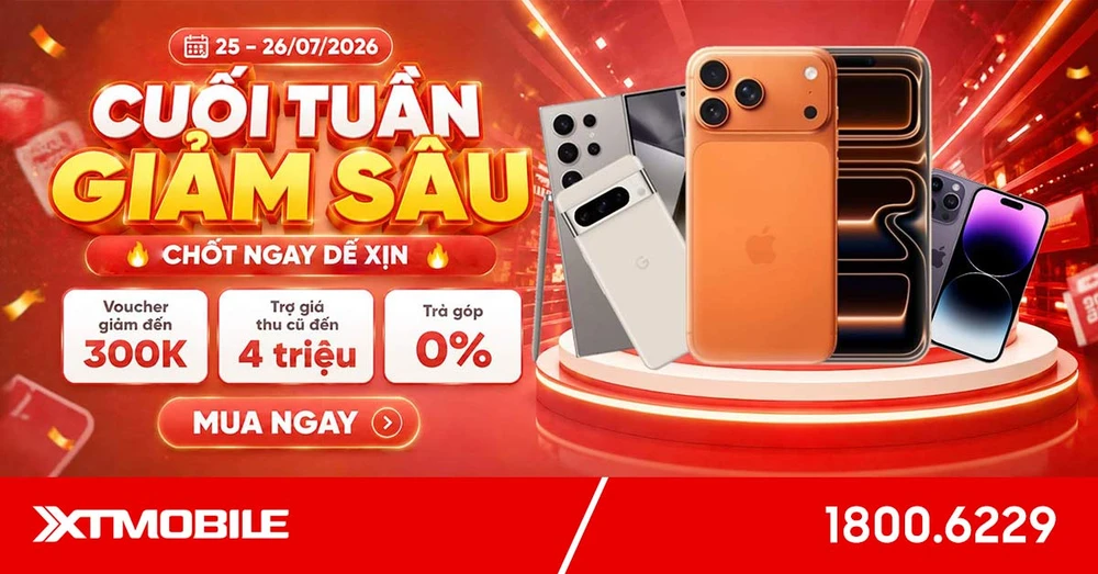 Sale cuối tuần- Giảm siêu sâu: Nhận ngay voucher giảm đến 300K