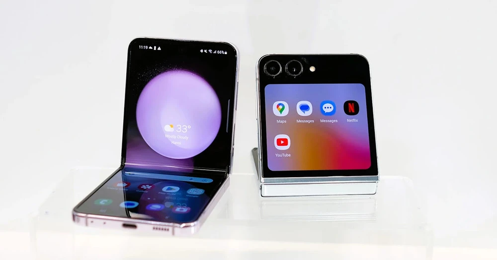 Galaxy Z Flip 5 ra mắt: Màn hình ngoài cỡ lớn, bản lề Flex thế hệ mới