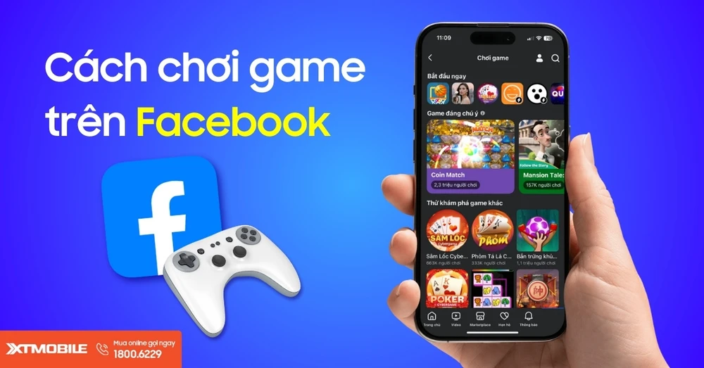 Cách chơi game trên Facebook cùng bạn bè cực đơn giản!