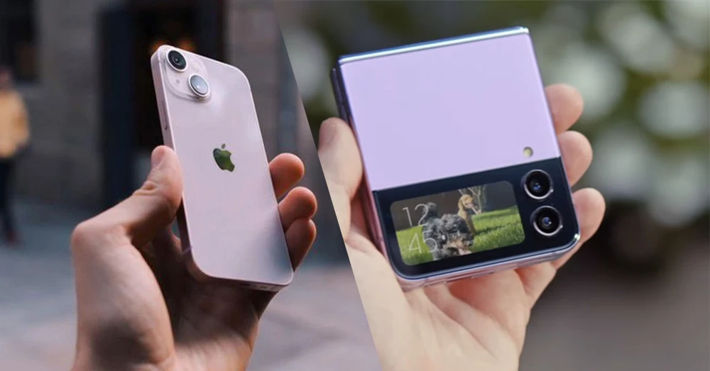 iPhone 14 và Samsung Z Flip 4: Kẻ tám lạng, người nửa cân