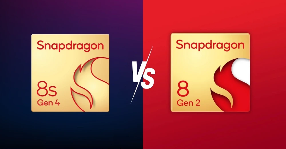 So sánh Snapdragon 8s Gen 4 và Snapdragon 8 Gen 2: Màn 'so găng' cực căng