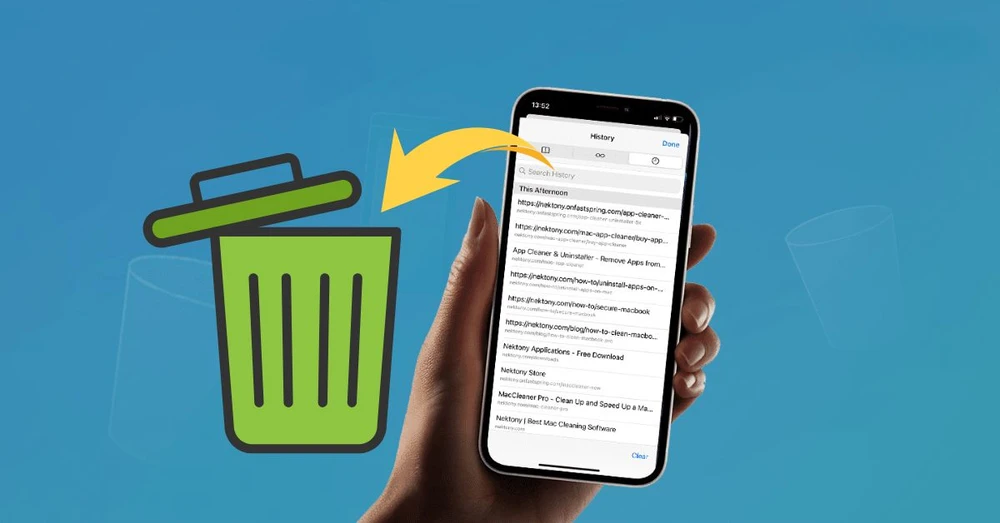 Tổng hợp 3 cách xóa lịch sử tìm kiếm trên iPhone chi tiết