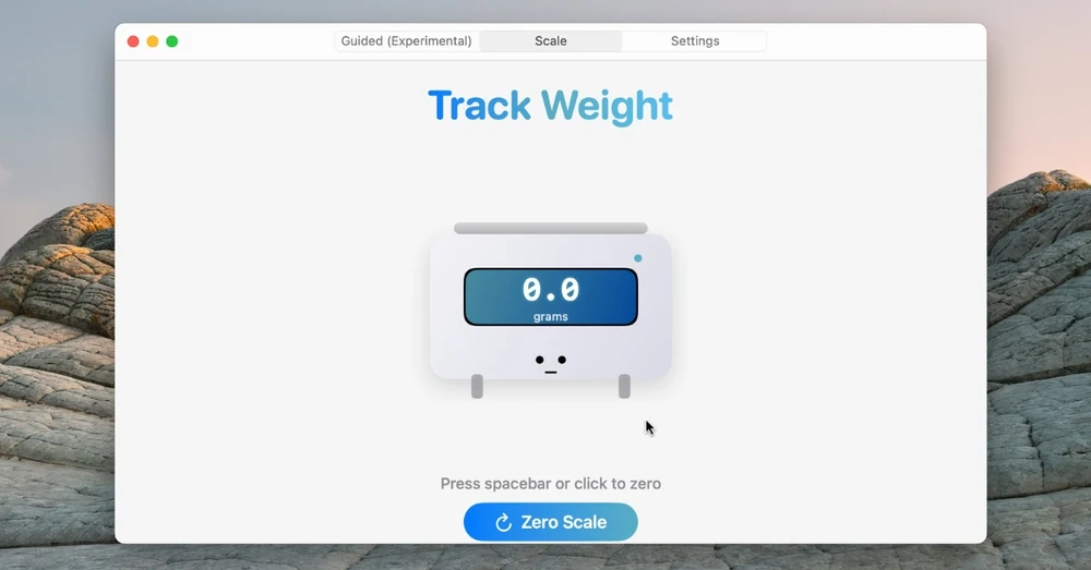 TrackWeight: Biến trackpad của MacBook thành cân điện tử!