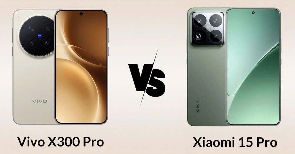 So sánh Vivo X300 Pro và Xiaomi 15 Pro: Điện thoại nào bền, tốt hơn?