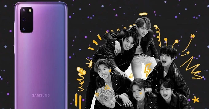 Sợ Galaxy S20 Plus chưa đủ hot, Samsung ra mắt thêm phiên bản Galaxy S20 Plus BTS Edition vào tháng sau