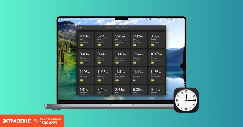 Cách đặt báo thức trên máy tính, laptop Windows và MacBook