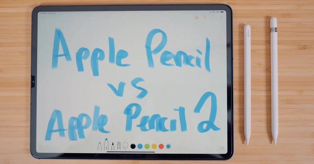 Apple Pencil 1 vs Apple Pencil 2: Thay đổi nhỏ nhưng tạo nên khác biệt lớn