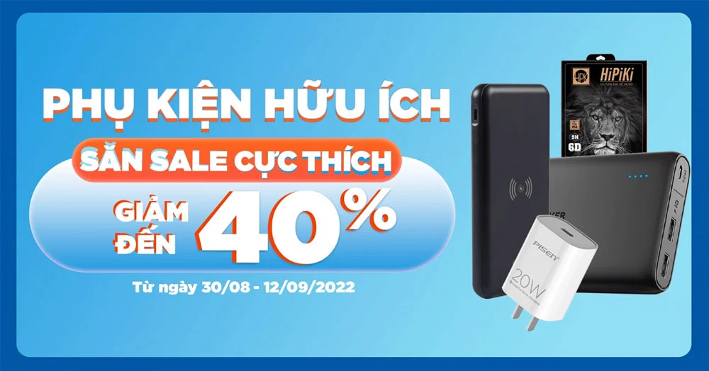 Săn deal phụ kiện: Cáp, củ sạc, cổng chuyển giảm sốc tại XTmobile
