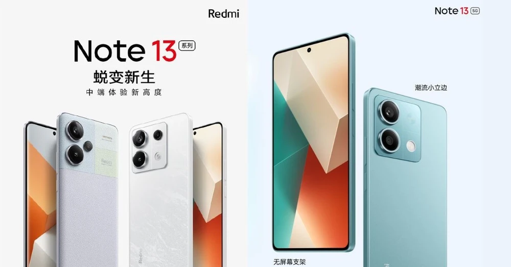 Redmi Note 13, Note 13 Pro và Note 13 Pro Plus chính thức ra mắt