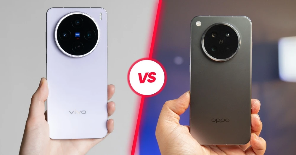 So sánh Vivo X200s 5G và OPPO Find X8s: Lựa chọn nào tốt hơn?