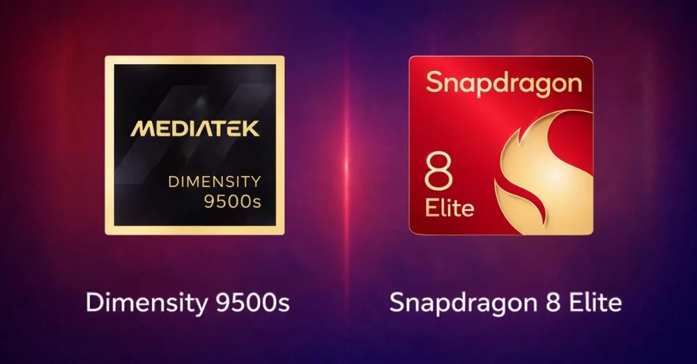 So sánh Dimensity 9500s và Snapdragon 8 Elite: Chip nào mạnh hơn?