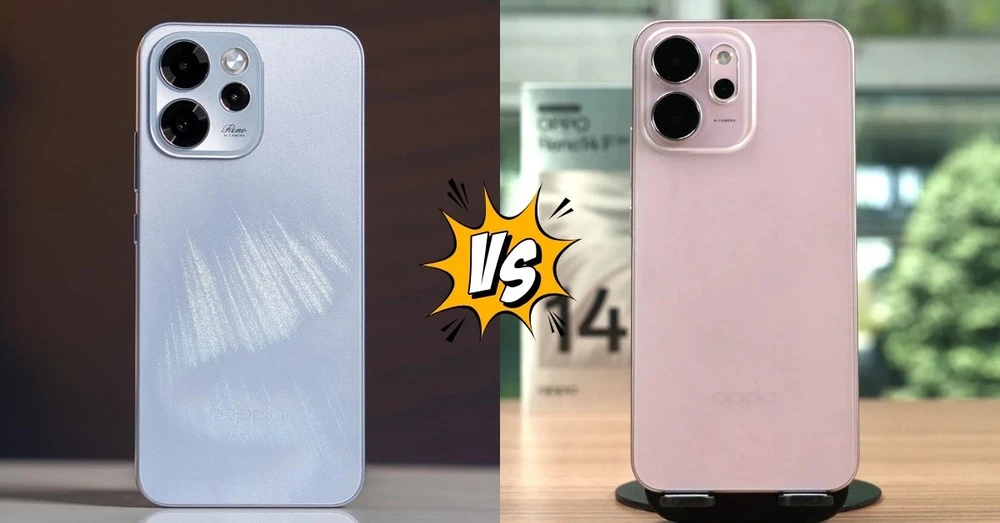 So sánh OPPO Reno15 F và Reno14 F: Khác biệt lớn nhất nằm ở pin và sạc