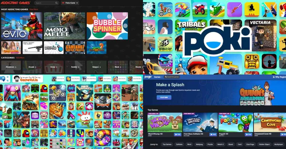 Bật mí 20 game web trực tuyến miễn phí hay nhất 2024