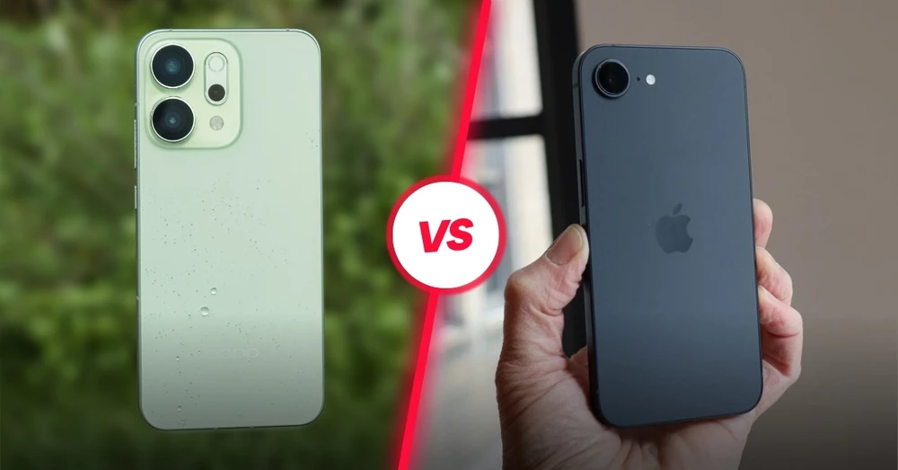 So sánh OPPO Reno 14 và iPhone 16e: Lựa chọn nào phù hợp với bạn?