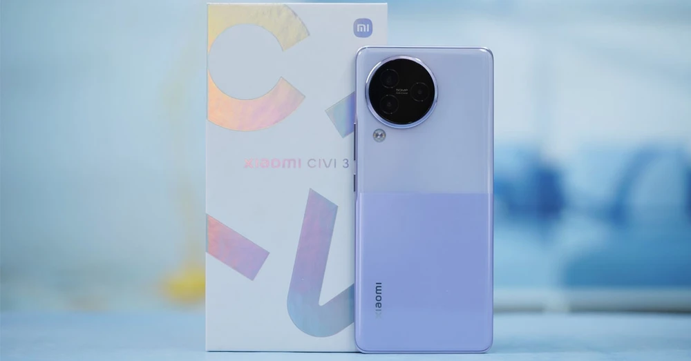 Trên tay Xiaomi Civi 3: Flagship dành cho phái đẹp mà vẫn cực mạnh mẽ