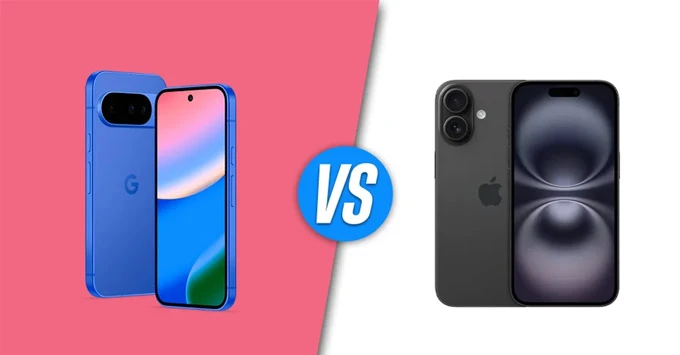 So sánh Pixel 10 và iPhone 16: Flaghip mới liệu có lật đổ ngôi vương của Apple?