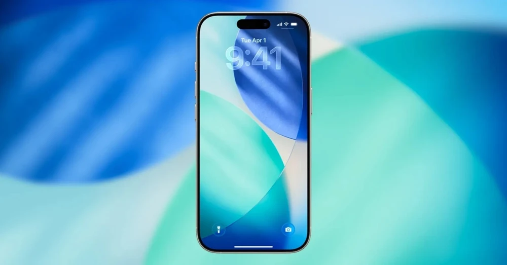Tải ngay hình nền iOS 26 chính thức với thiết kế 'Liquid Glass' độc đáo
