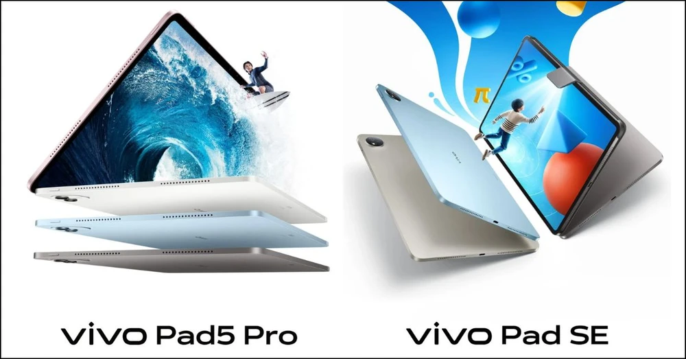 Vivo chính thức ra mắt hai máy tính bảng Android mới với giá khởi điểm dưới 140 đô la
