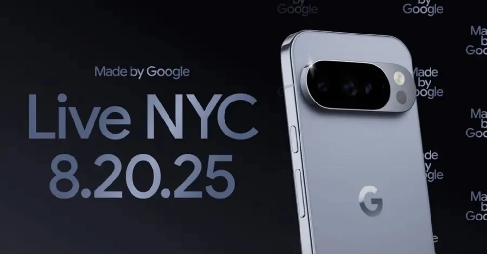 Cách xem sự kiện Made by Google 2025 ra mắt Pixel 10 Series