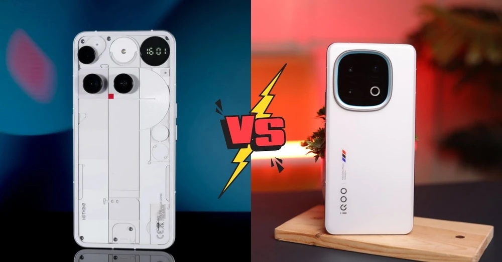 Nothing Phone (3) và iQOO 13: So sánh toàn diện từ thiết kế đến hiệu năng