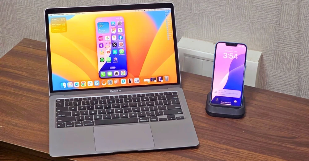 Cách phản chiếu màn hình iPhone lên MacBook đơn giản nhất