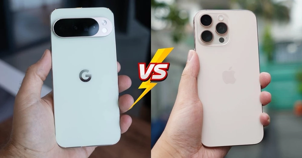 So sánh Google Pixel 10 Pro XL và iPhone 16 Pro Max: Cuộc đối đầu kịch tính!