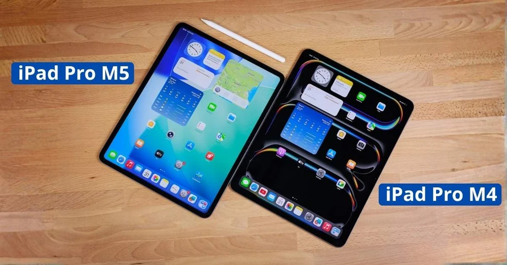 So sánh iPad Pro M5 và iPad Pro M4: Có gì khác biệt?
