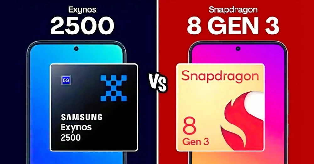 So sánh Exynos 2500 và Snapdragon 8 Gen 3: Chip nào hiệu quả hơn?