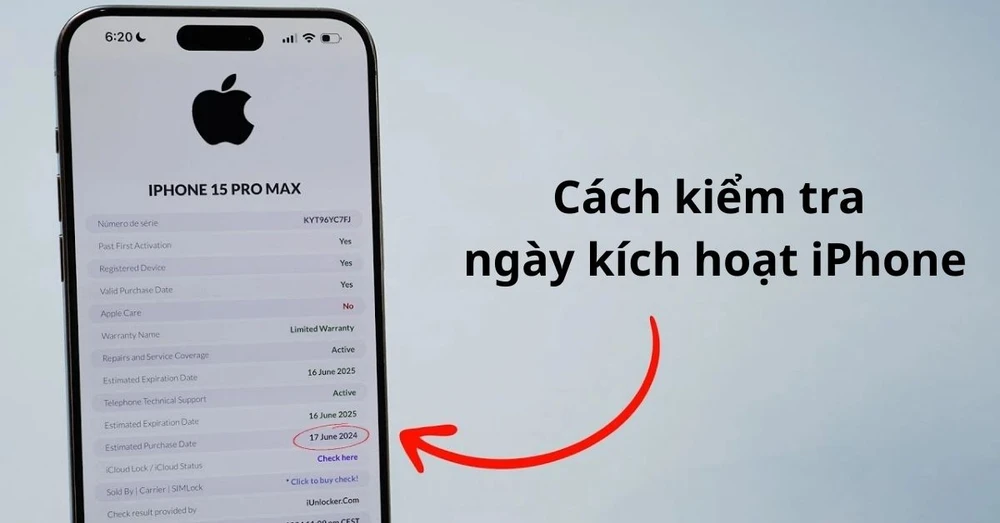 Cách kiểm tra ngày kích hoạt iPhone cực kỳ đơn giản, mới nhất 2025