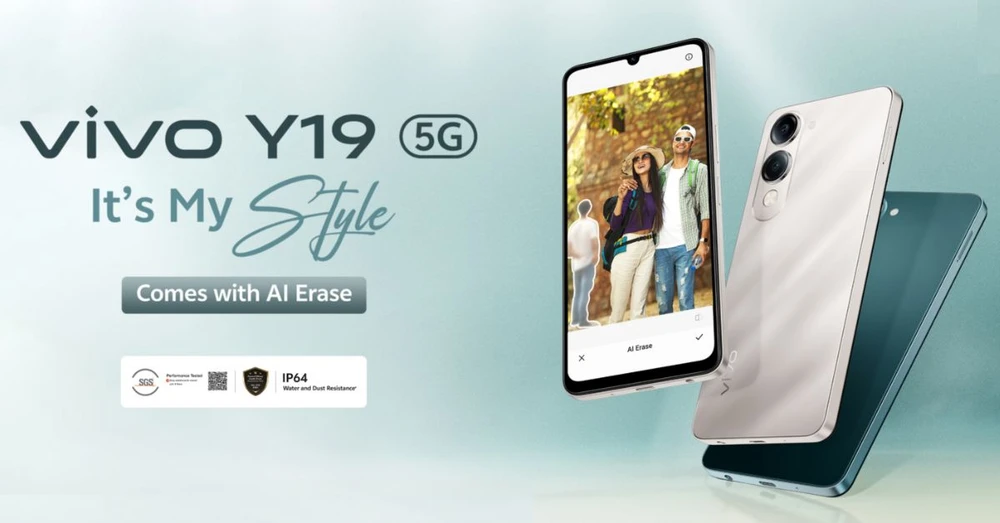 Vivo Y19 5G ra mắt: Smartphone giá rẻ với màn hình 90Hz, pin lớn và hiệu năng ổn định
