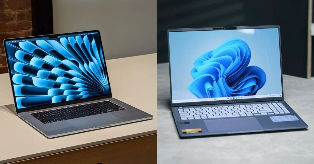 Tầm giá 30 triệu, nên chọn Macbook Air M4 15 inch hay ASUS VivoBook S 16 OLED?