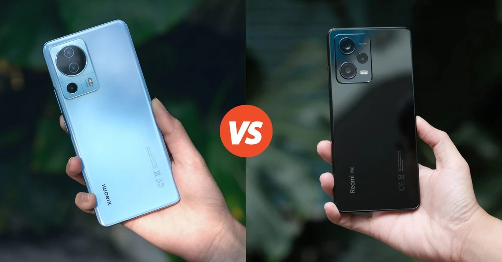 Chênh nhau gần 5 triệu, nên mua Xiaomi 13 Lite hay Xiaomi Redmi Note 12 Pro?