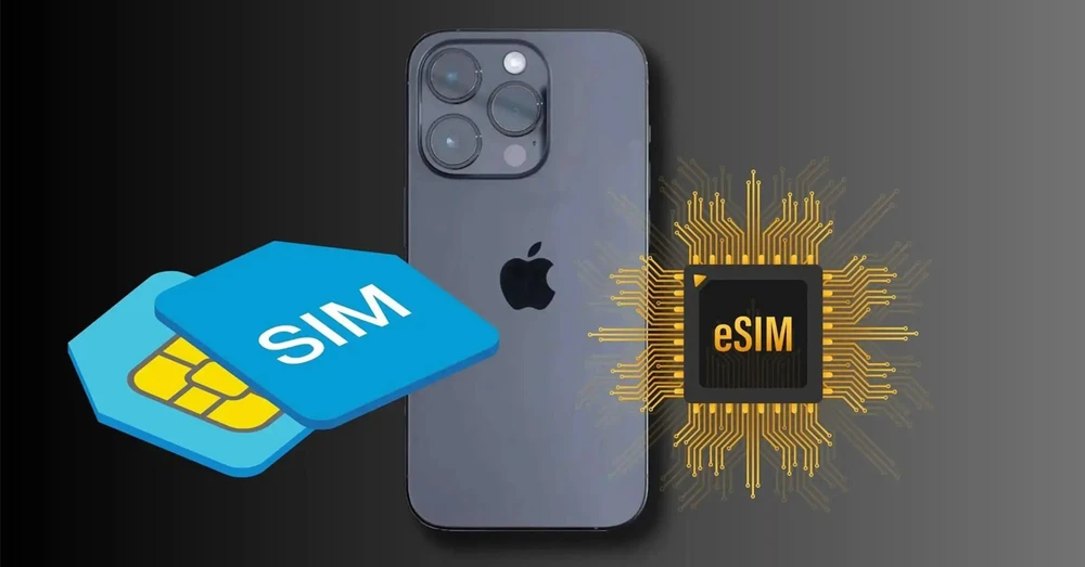 Điện thoại iPhone 15 Pro Max mấy SIM vật lý và mấy eSIM? Tìm hiểu chi tiết