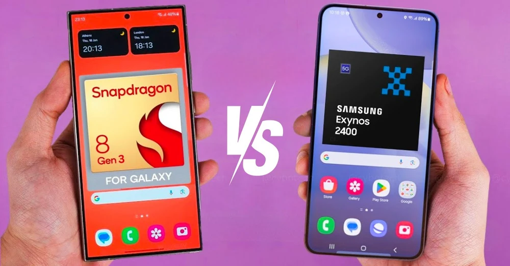 Đánh giá chip Samsung S24: Snapdragon 8 Gen 3 và Exynos 2400