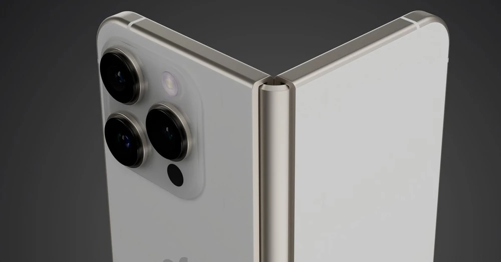 Lộ diện iPhone gập 2026: Có 4 camera và Touch ID dưới màn hình