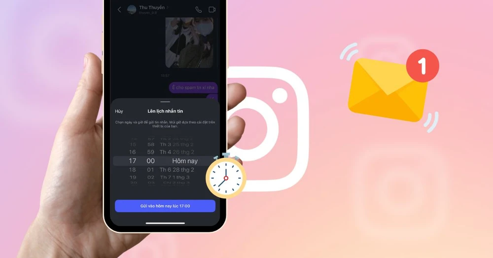 Hẹn giờ gửi tin nhắn trên Instagram – Tính năng hữu ích bạn nên biết