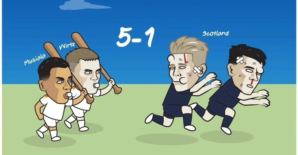 Ảnh meme Euro 2024 hài hước nhất không thể bỏ qua