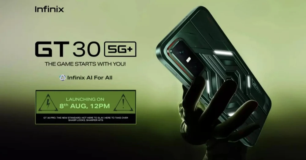 Infinix GT 30 5G+ ra mắt: Smartphone gaming giá rẻ màn hình 144Hz, có phím trigger Hỏi ChatGPT
