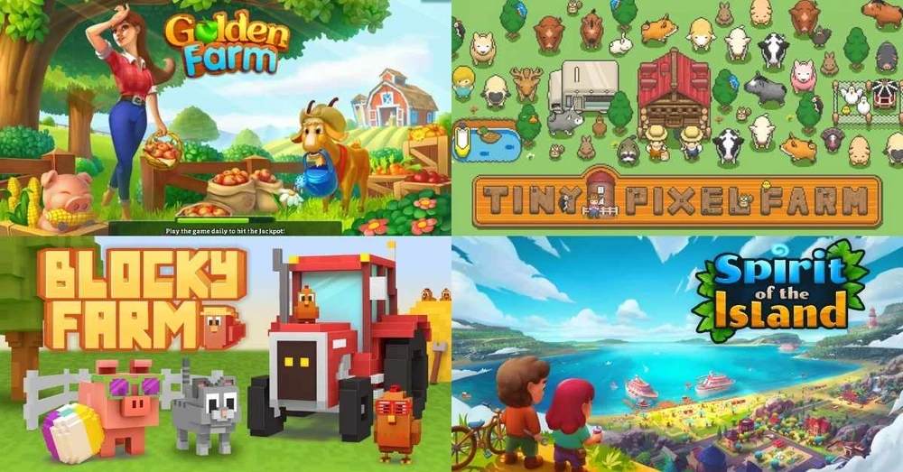 Top 20 game nông trại vui vẻ trên điện thoại chơi cả ngày không hề chán