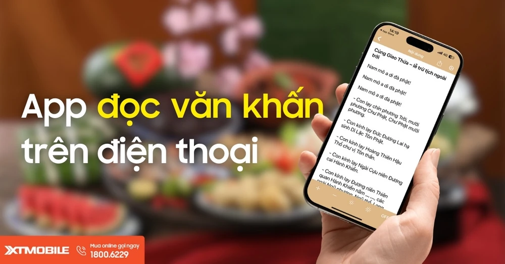 Top ứng dụng văn khấn trên điện thoại iPhone, Android cực hữu ích mùa Tết này!