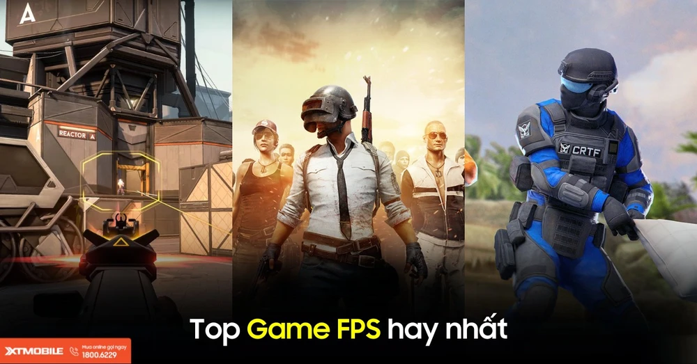 Top 10 game FPS hay nhất hiện nay trên PC và mobile