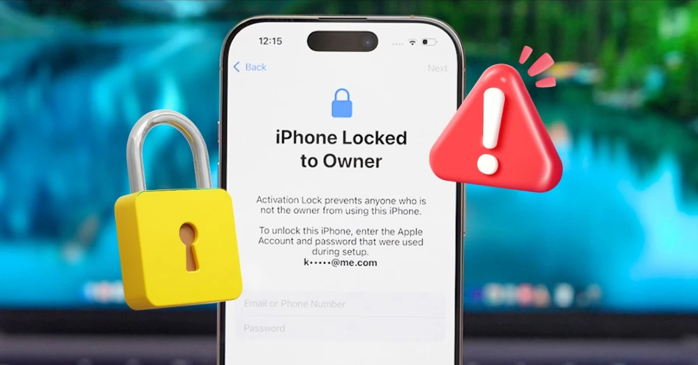 iPhone bị khóa iCloud từ xa có mở được không?