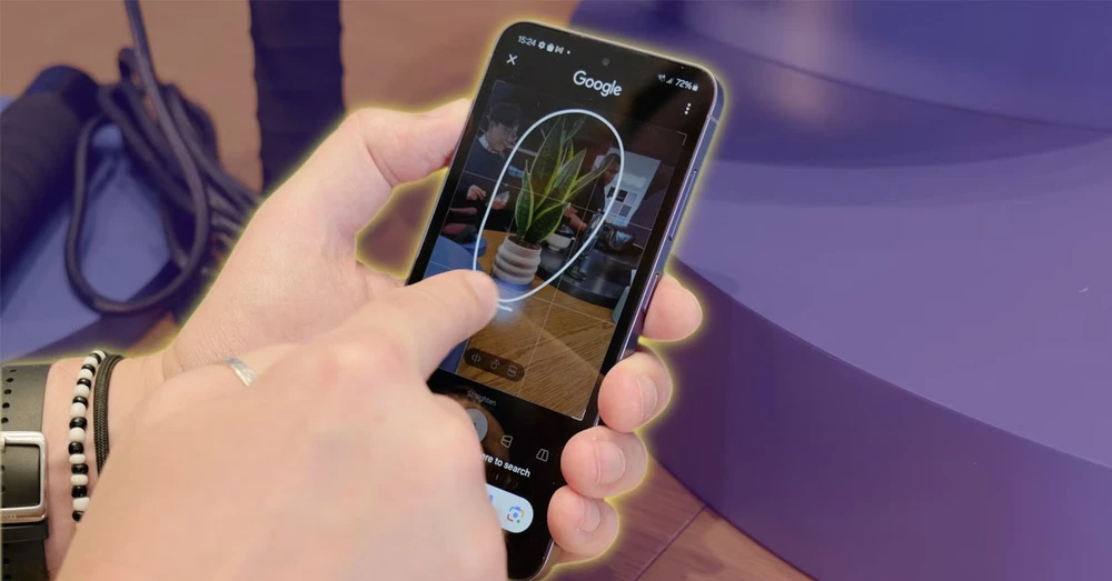Tìm kiếm bài hát hiện đã có trong Circle to Search trên các thiết bị Samsung