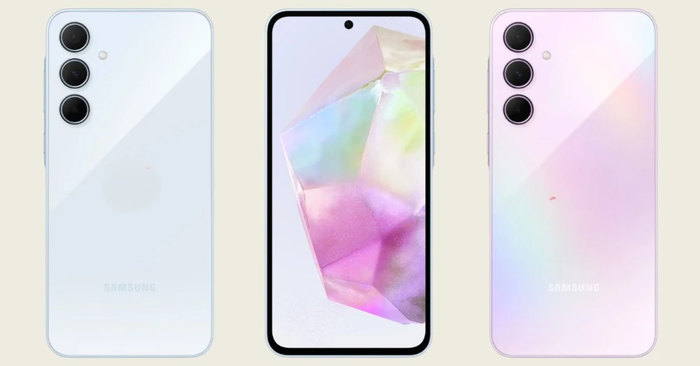 Galaxy A35 rò rỉ bảng màu mới: Mặt lưng chuyển màu cực đẹp mắt!