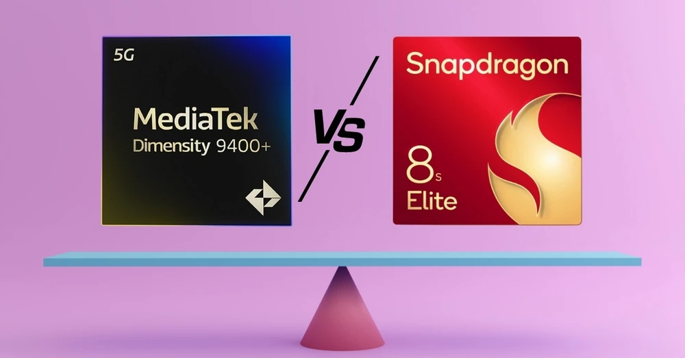 So sánh Dimensity 9400 Plus và Snapdragon 8 Elite: Ai dẫn đầu cuộc đua chip 3nm năm 2025?