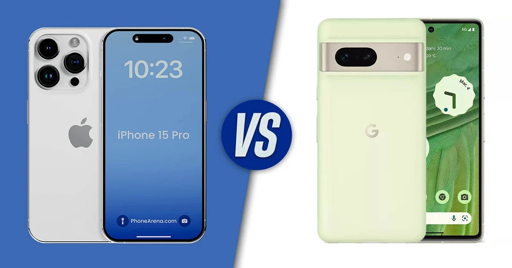 So sánh iPhone 15 Pro và Google Pixel 7: Máy nào 'ngon' hơn?