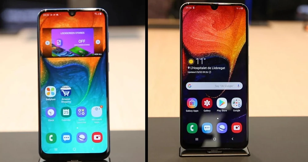 So sánh Galaxy A50 và Galaxy A30: Khác biệt lớn nằm ở bên trong