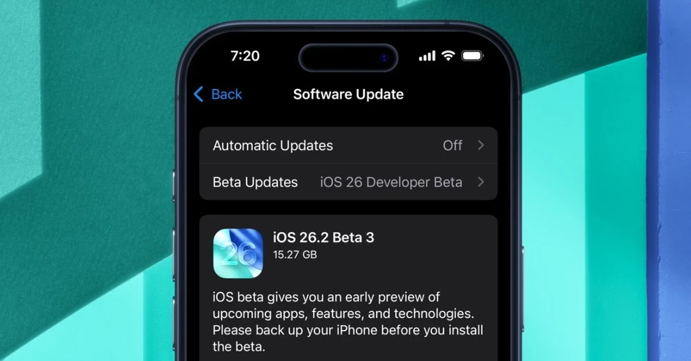 Apple phát hành iOS 26.2 beta 3: Có thay đổi gì hấp dẫn?