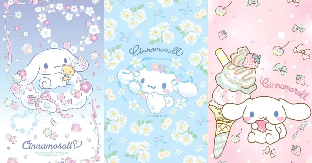 Tổng hợp bộ sưu tập hình nền Cinnamoroll dễ thương trên điện thoại và máy tính