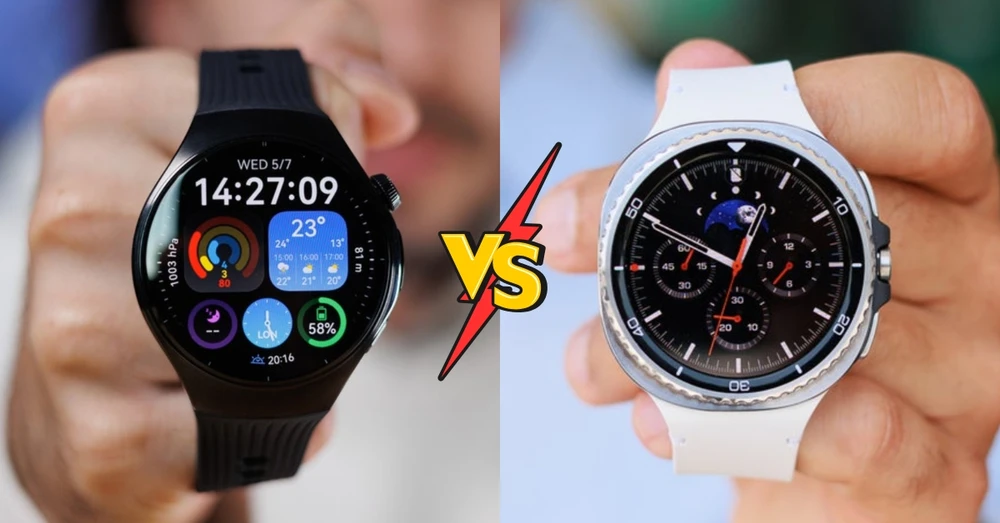 So sánh Samsung Galaxy Watch 8 Classic vs Huawei Watch 5: Đẳng cấp thực sự thuộc về ai?